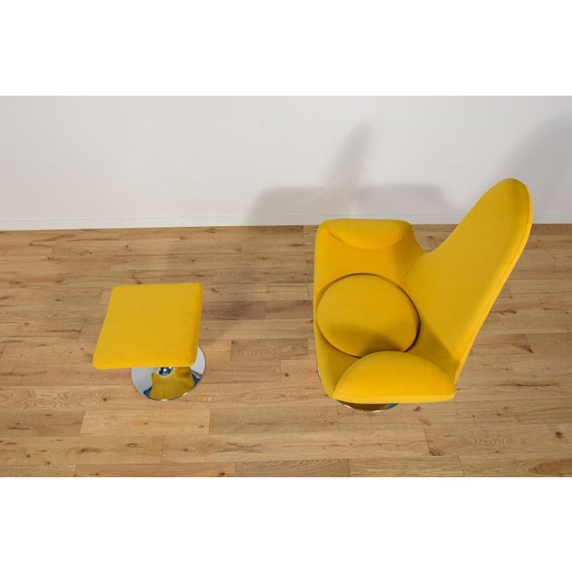 Set of Lounge Chair with Footrest from Mayfame, Denmark For Sale - Image 4 of 18