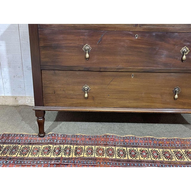 English Mahogany Chest of Drawers, 1930s For Sale - Image 4 of 15