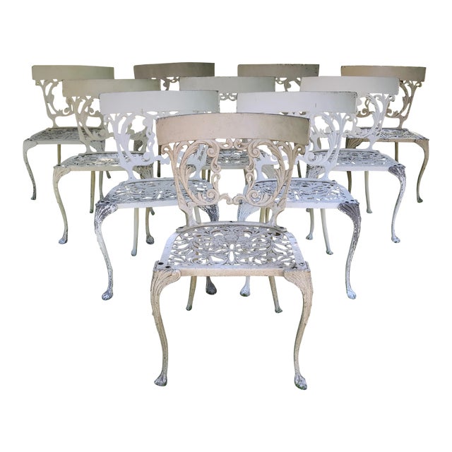 1950s Vintage Custom Made Molla Chairs- Set of 10 For Sale