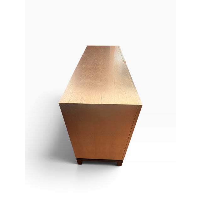 Theodore Alexander Silver Leaf Two-Door Credenza Sideboard For Sale - Image 9 of 15