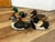 Ceramic Lot of Vintage Jasco Hand-Painted Ceramic Duck Grooming Brushes For Sale - Image 7 of 9