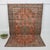 1970s Vintage Handmade Wool Cotton Orange Area Rug For Sale - Image 12 of 12