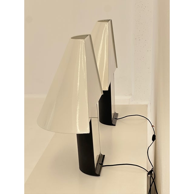 Table Lamps by M. Barbaglia for PAF, 1980s, Set of 2 For Sale - Image 3 of 18