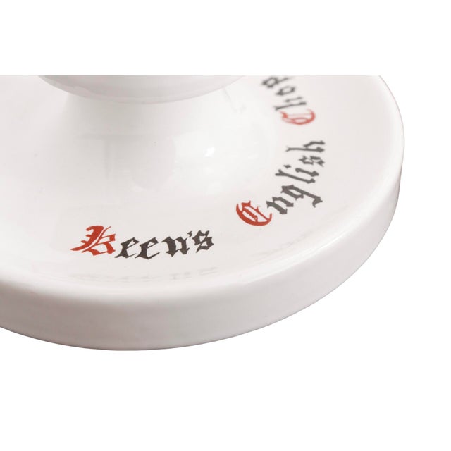 English Keen's English Chop House Ceramic Match Striker For Sale - Image 3 of 4