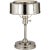 Henley Task Lamp in Polished Nickel Designer: Thomas O'Brien Height: 13" Base: 6" Round Socket: E26 Hi-Lo Wattage: 60 A19...