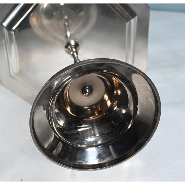 Victorian Silver-Plated Cake Stand For Sale - Image 10 of 11