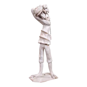 Vintage 1980s Dino Bencini Golfer Italy Collectible Ceramic Figurine Signed