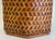 Wood Vintage Hand Woven Wicker Basket For Sale - Image 7 of 8