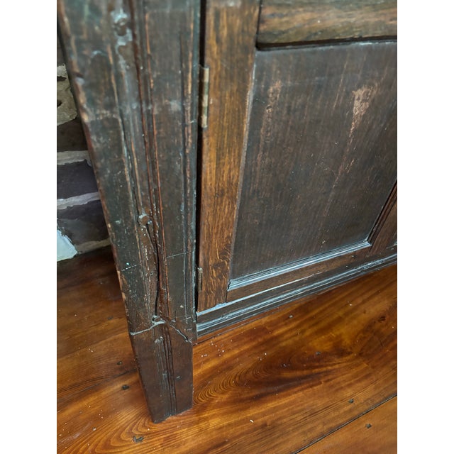 Wood Welsh Cupboard Late 19th Century For Sale - Image 7 of 12