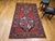 Antique Cloudband Kazak Area Rug, Hand-Knotted Wool, Geometric Design, Red & Blue, 5' x 8' For Sale In Chicago - Image 6 of 15