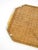 Octagonal Acrylic Glass, Wicker and Brass Serving Tray in the style of Christian Dior, Italy, 1970s For Sale - Image 17 of 18