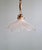 Art Deco Pendant Light in Scalloped Clear Glass, 1920s For Sale - Image 14 of 14