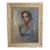 1960s Portrait Oil Painting of a Mid Century Women, Framed For Sale
