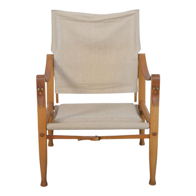 Safari Chair by Kaare Klint, 1980s For Sale