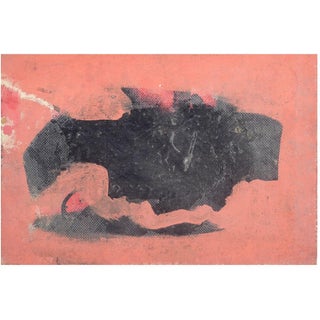 Charles Kiffer, Abstract Composition, 1960s, Oil Painting on Board For Sale