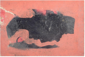 Charles Kiffer, Abstract Composition, 1960s, Oil Painting on Board