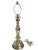 Pottery Barn Leera Mercury Glass Lamps With Original Linen Shades - a Pair For Sale - Image 6 of 16