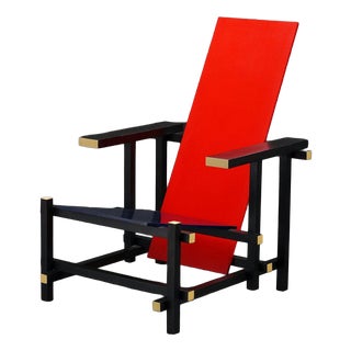 Red Blue Chair by Gerrit Thomas Rietveld, 1968 For Sale