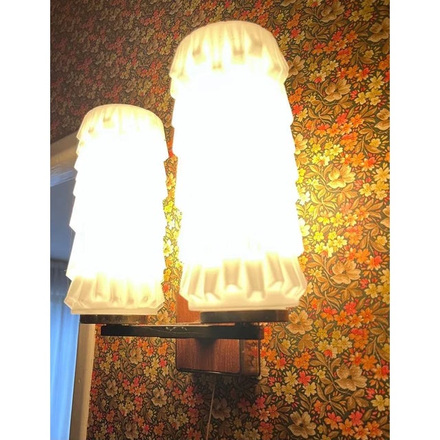 Metal Wall Lights, 1950s, Set of 2 For Sale - Image 7 of 8