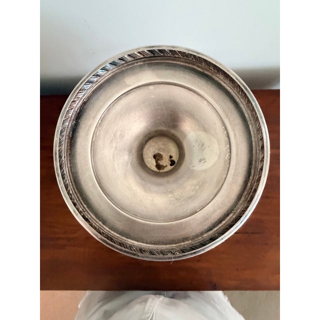 Vintage Silverplate Champagne Bucket For Sale - Image 10 of 11