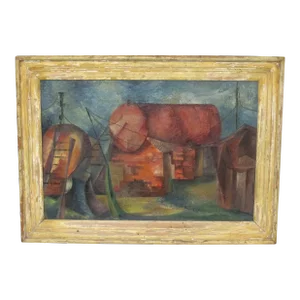 Wpa Industrial Styled Painting by Joan Hedman
