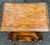 Rustic European Maple Scrolled Leg Side Table For Sale - Image 9 of 10