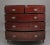 Brown Antique Mahogany Bowfront Chest, 1800 For Sale - Image 8 of 10