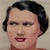 1930s Vintage 1930s Original Pastel Bust Portrait of a Woman, Art Deco For Sale - Image 5 of 10