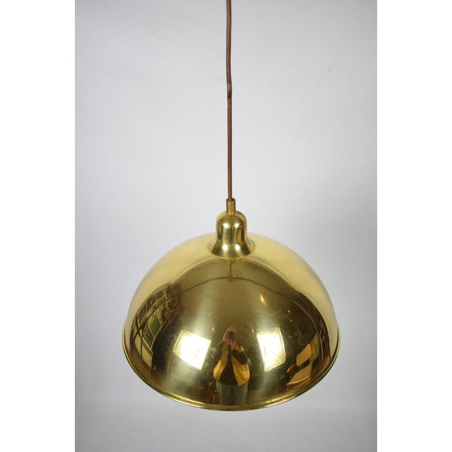 Brass Hanging Lamp, 70s For Sale - Image 6 of 14