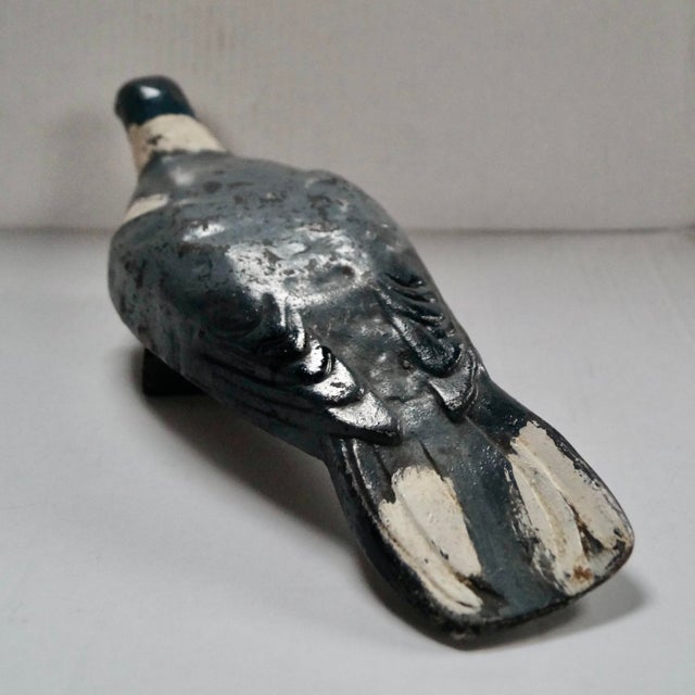 Vintage Aluminium Pigeon Decoy, 1946 For Sale - Image 6 of 9