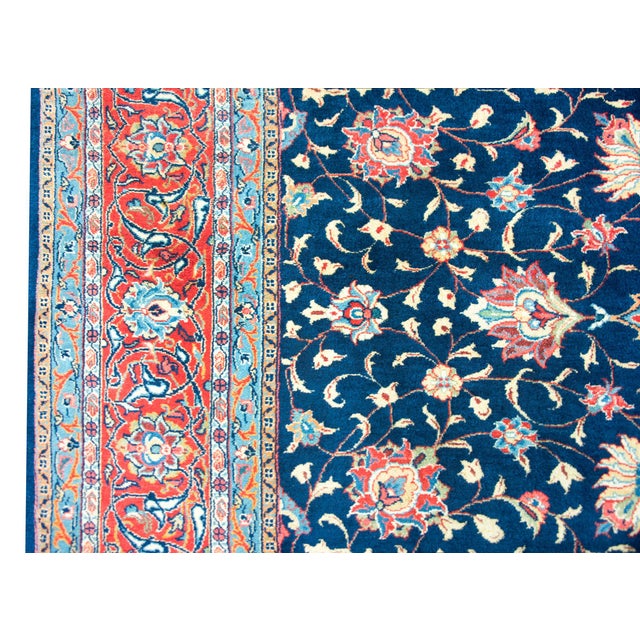 Vintage Persian Sarouk Rug For Sale - Image 10 of 16