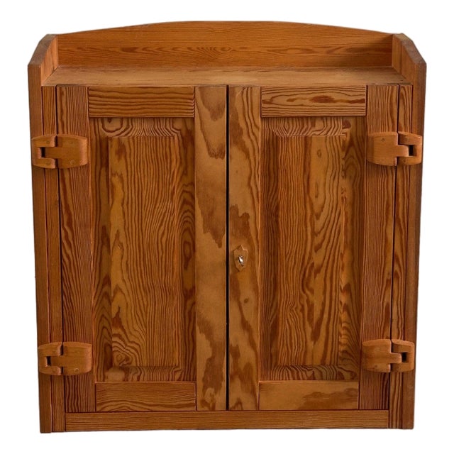 Pine Wall Cabinet, Sweden c. 1980 For Sale