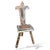 Spanish Brutalist Chair with Mohair Seat For Sale - Image 6 of 7