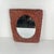 Mid-Century Modern Small Woven Wicker Mirror, 1960s For Sale - Image 3 of 9