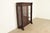 R. J. Horner & Co. R. J. Horner Style Antique American Empire Flame Mahogany Glass Front Bookcase Cabinet, Circa 1890s For Sale - Image 4 of 13