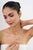 Not Yet Made - Made To Order 14k Yellow Gold 2.67ct Emerald-Cut Orange Sapphire Diamond Halo Station Necklace For Sale - Image 5 of 16
