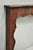 Antique Italian Provincial Carved Serpentine Scalloped Walnut Fireplace Mantel For Sale - Image 13 of 18
