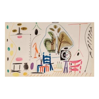 Picasso Sketchbook Carnet De La Californie 2 Dated 8/11/1955 For Sale