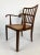 Wood Armchair with Viennese Can Seat, 1930s For Sale - Image 7 of 10