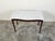 English 1820s Mahogany Server with White Veined Marble Top and Lateral Drawer For Sale In Atlanta - Image 6 of 12