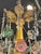 19th Century Italian Tuscan Giltwood and Crystal Chandelier For Sale - Image 9 of 10
