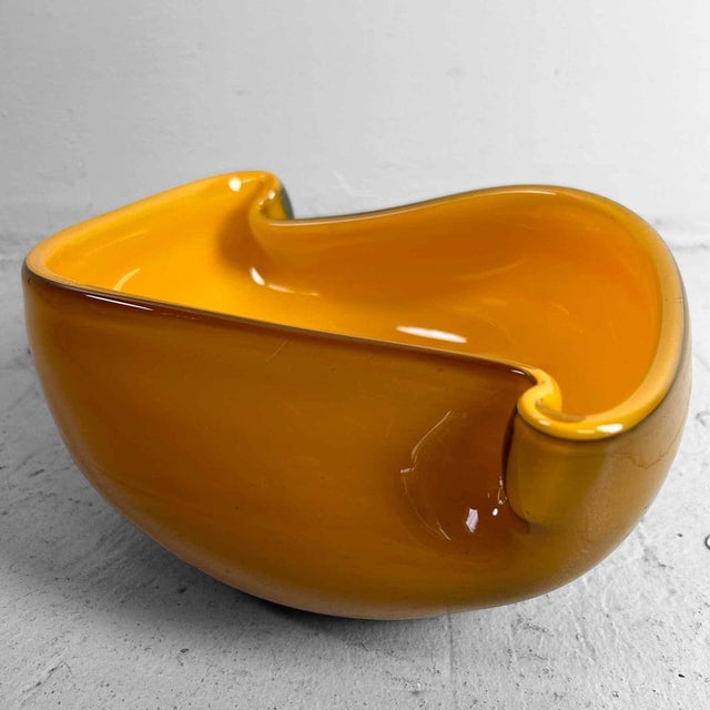 Mid-Century Japanese Opaline Glass Bowl, 1970s For Sale - Image 6 of 14