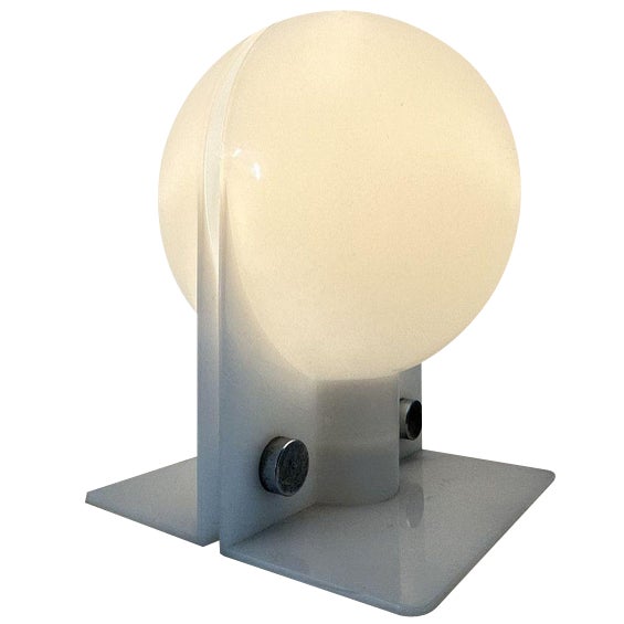 Vintage Sirio Table Lamp by Sergio Brazzoli for Guzzini, 1970s For Sale