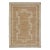 6x9Ft. Natural Brown Cream Jute Taureg Inspired Soumek Jute Hand Woven Rug For Sale