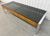 Mid-Century Modern Mid-Century Modern Walnut & Chrome Smoked Glass Coffee Table For Sale - Image 3 of 7