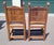 1970s Fabulous Set of 10 Spanish Misssion Leather Seat Dining Chairs For Sale - Image 4 of 12