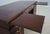 Animal Skin Henkel Harris Moore Leather Top Executive Desk For Sale - Image 7 of 18