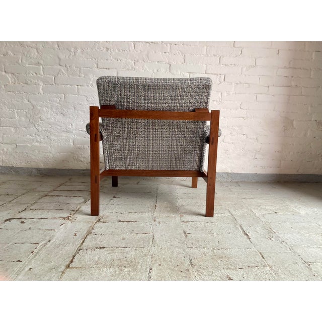 1960s Vintage Italian Nordic Style Chair, 1960s For Sale - Image 5 of 11
