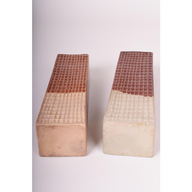 Mid-Century Modern Mid-Century Vases in Ceramic by Kramika Horní Bříza, Czech, 1970s, Set of 2 For Sale - Image 3 of 6