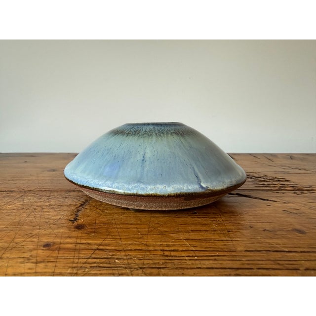 Traditional Ikebana Vase, Studio Pottery, Signed For Sale - Image 3 of 8